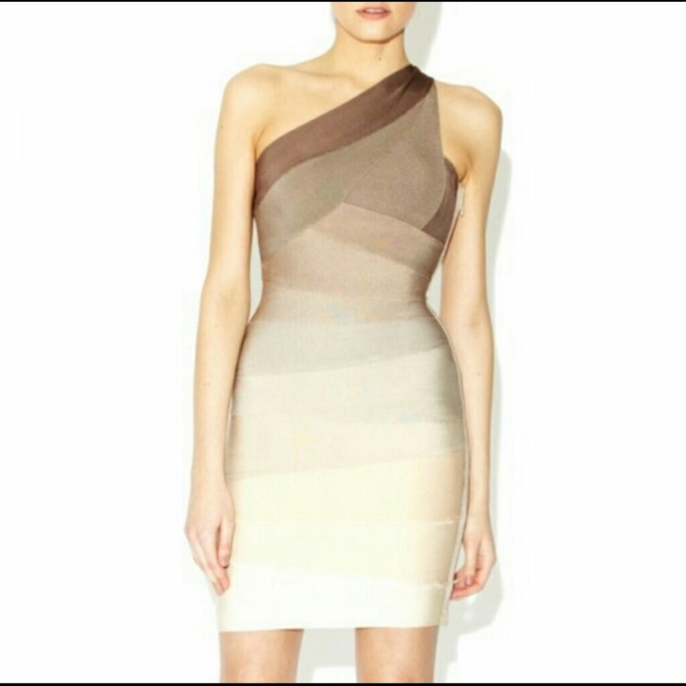 Herve Leger bandage dress